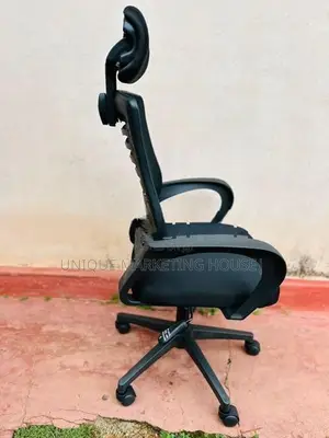 Ex Zebra Mesh Chair with Headrest