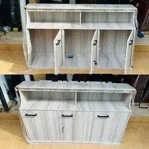 Modern 48x27” R/made A/white Pantry Cupboard Set