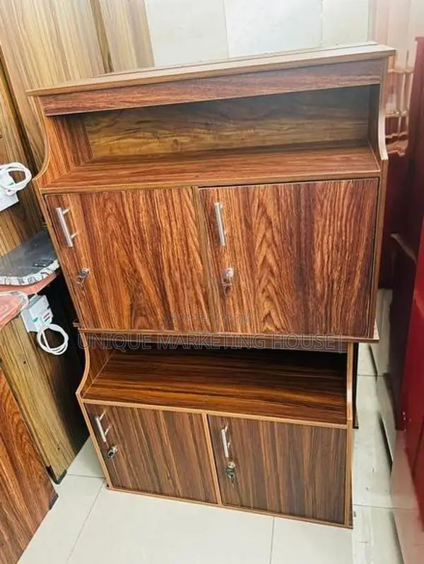 Modern 2pcs R/made Pantry Cupboards