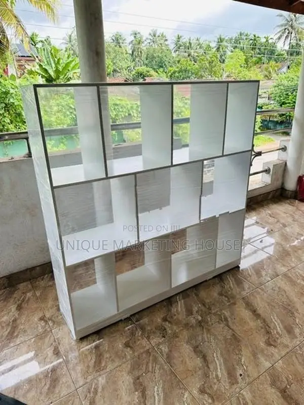 Modern 4x4 White Design Rack