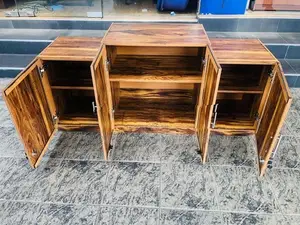 Modern 3 D 54” Oak R/ Made Pantry Cupboard Set