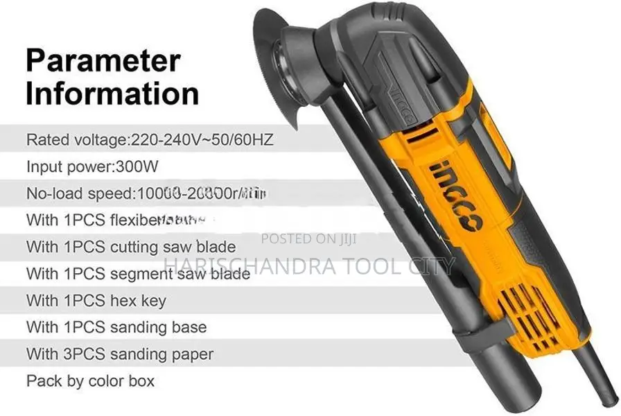 Ingco Multifunction Tool 8 Pcs