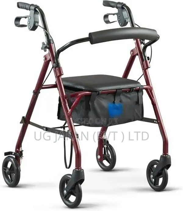 Moving Walker With Seat Bucket Rollator