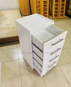 Modern 5pcs White Drawer Set