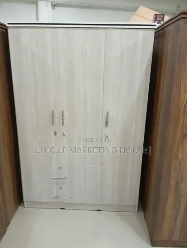 Modern 3 D L 2 Drawer Wardrobe