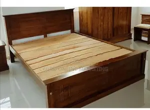 New Teak Box Type Bed 72" X 60" Queen Size ( 6 5 ) Ft Triple S