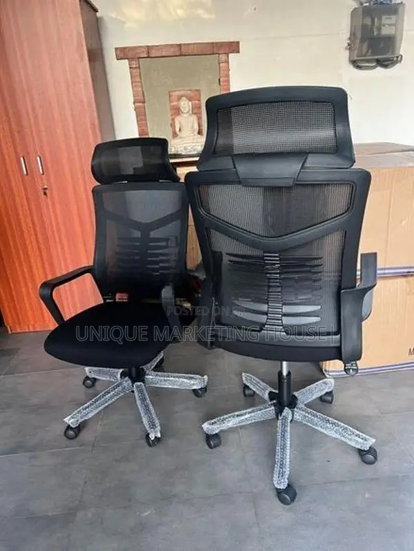 Imported Hi-Bk Large H/rest Mesh Scorpion Chair