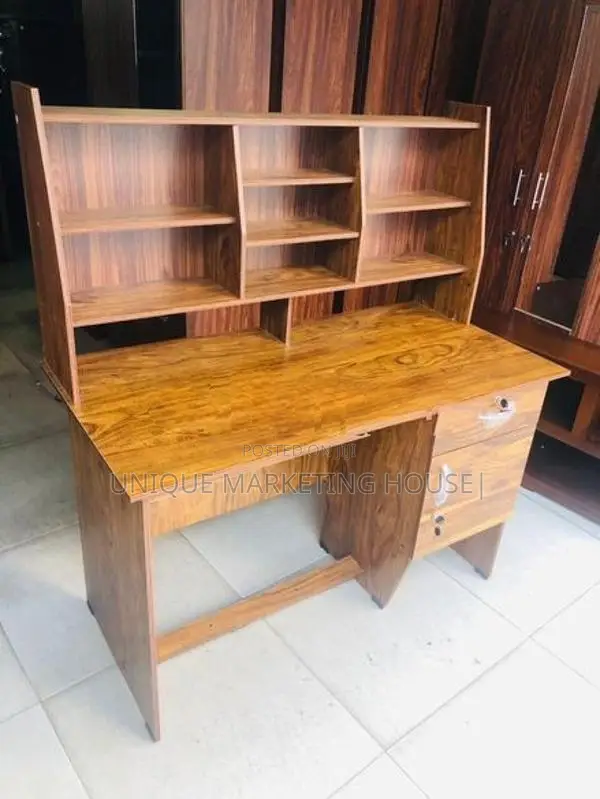 Modern 4x2 Hi-Rk Oak Study Table