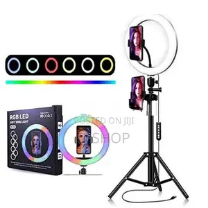 RGB Ring Light Tripod 7' ft Stand