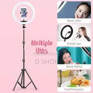 RGB Ring Light Tripod 7' ft Stand