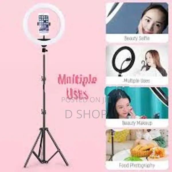 RGB Ring Light Tripod 7' ft Stand