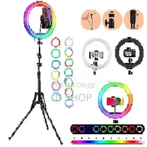 RGB Ring Light Tripod 7' ft Stand