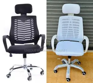 Zebra Mseh Office Chairs with H/rest