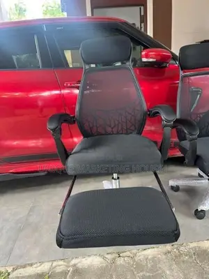 Mesh Hi-bk Luxurious Chair With Footrest