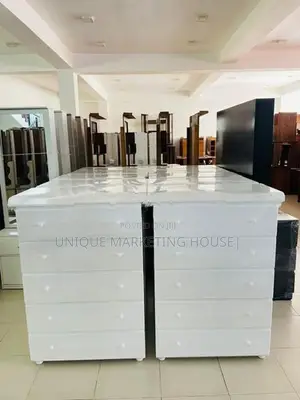 Modern Top 2Drawer White L Chest of Drawer set
