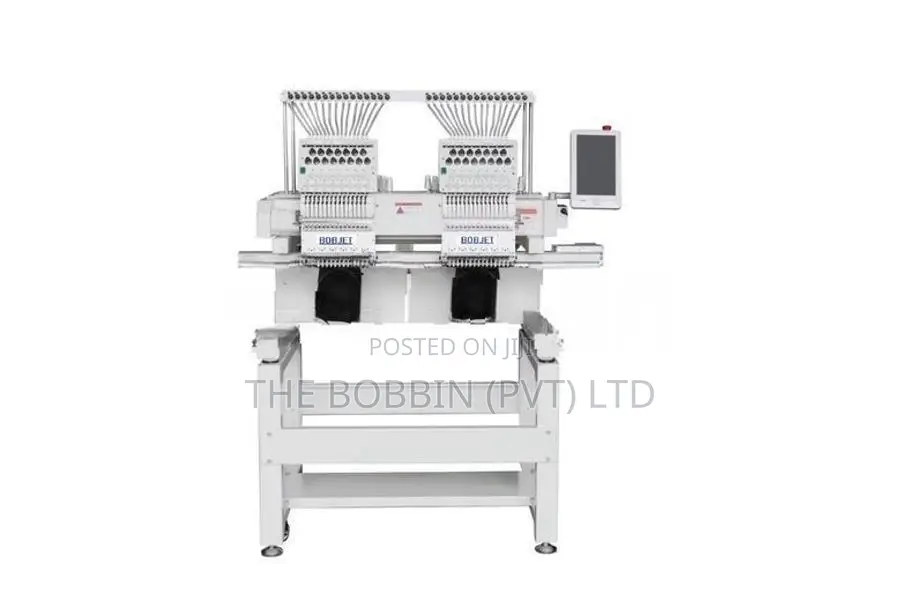 Bobjet Two Heads Embroidery Machine