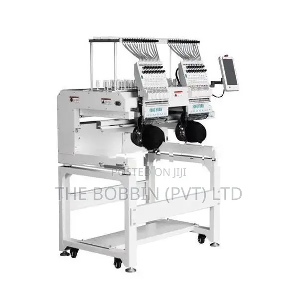 Bobjet Two Heads Embroidery Machine