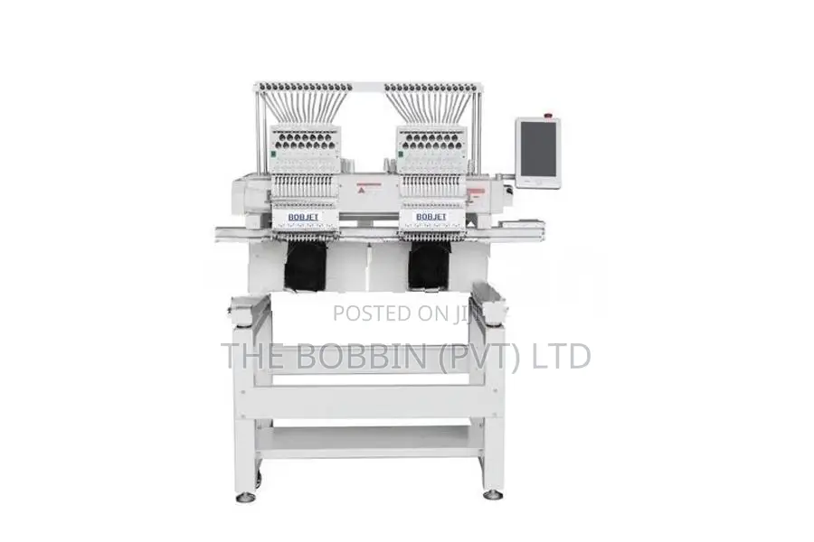 Bobjet Two Heads Embroidery Machine