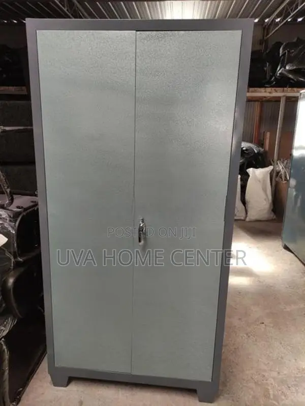 Steel Office Cupboard 2D 6x3ft