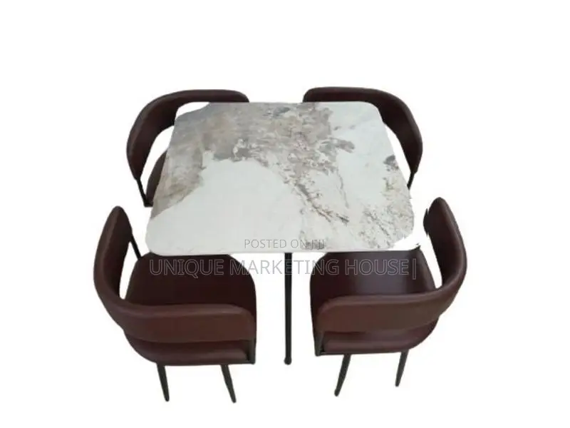 4 Seater Cafe Dining Table Set