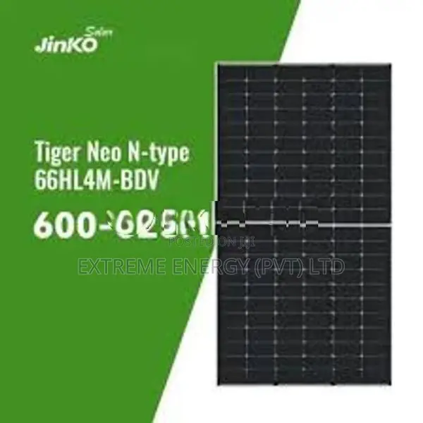 620wp Jinko N Solar Panel