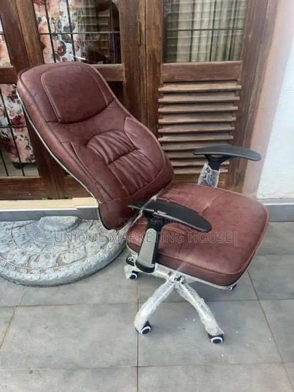 Bk Adjustable Brown Office Chairs