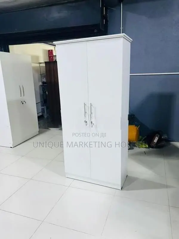 Modern 2D White Wardrobe