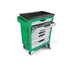 Toptul Mobile Tool Trolley Cabinet 7-Drawer 227 Pcs - with Tools