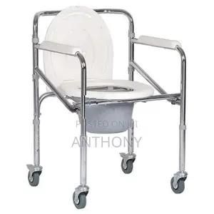 Commode Chair with Wheel