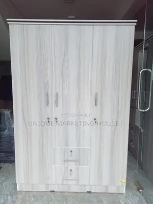 Modern A/White Camiliya 3D Wardrobe