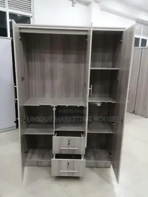 Modern A/White Camiliya 3D Wardrobe