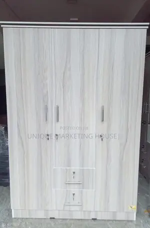 Modern A/White Camiliya 3D Wardrobe
