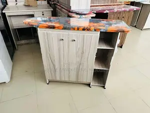 Modern American White S/Rk Iron Cupboard