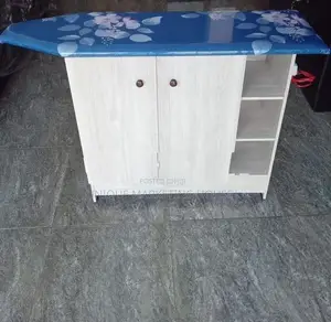 Modern American White S/Rk Iron Cupboard
