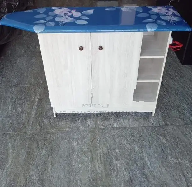 Modern American White S/Rk Iron Cupboard