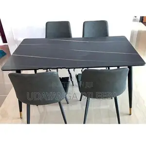 Granite Dining Table with Chairs