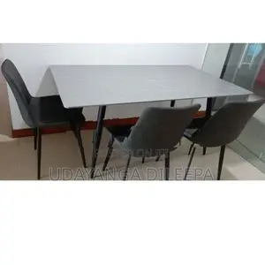 Granite Dining Table with Chairs