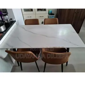 Granite Dining Table with Chairs