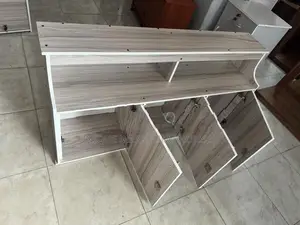 Modern American White 4ft R/made Pantry Cupboards