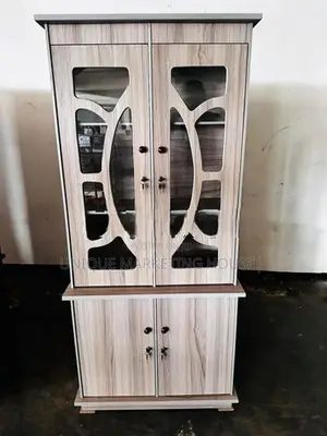 Modern Melamine 2 D Display Cupboards