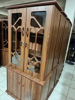 Modern Melamine 2 D Display Cupboards