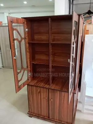 Modern Melamine 2 D Display Cupboards