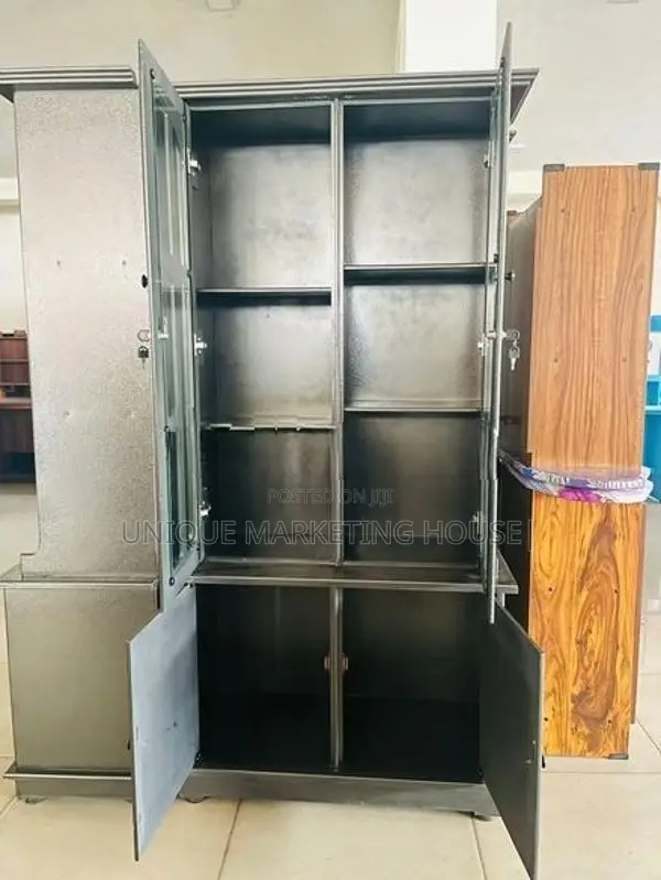 Modern Melamine 2 D Display Cupboards