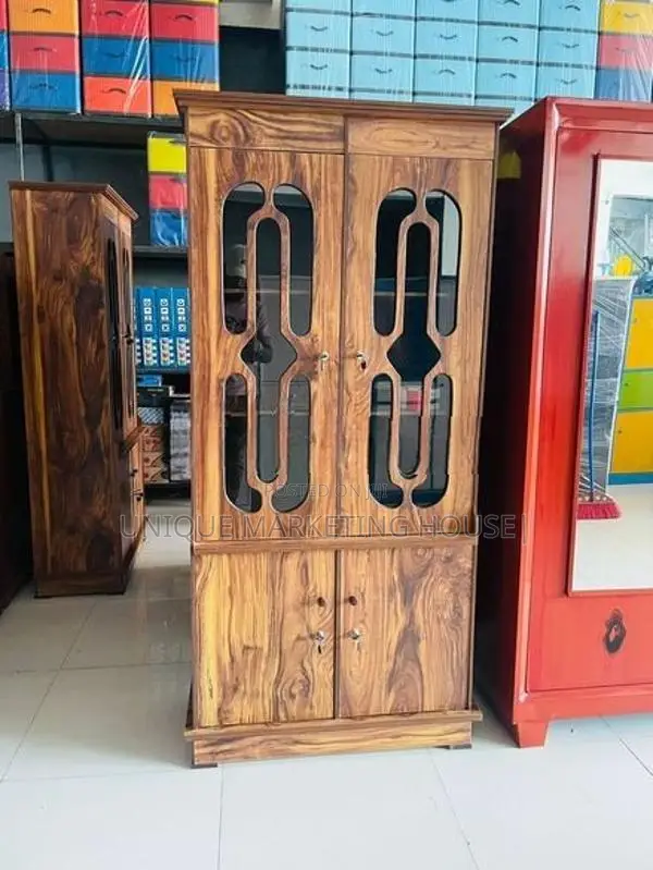Modern Melamine 2 D Display Cupboards