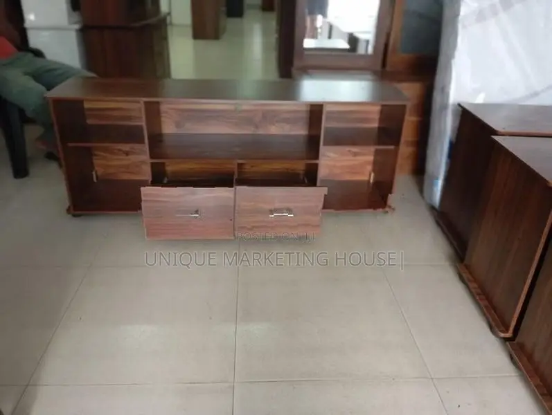 Modern 65” Flat Mid-Drawer Tv Stands