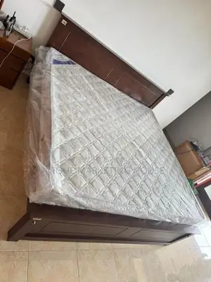 Modern 72x72 Teak Wood Box Bed