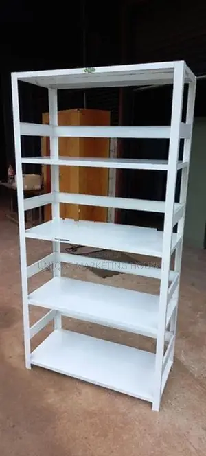 New 6x3 Classic Steel White Open Racks