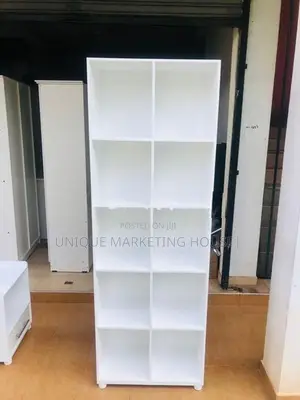 Modern 6x2 White 10pcs Box Racks