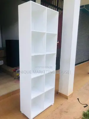 Modern 6x2 White 10pcs Box Racks