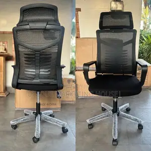 IMPORTED HI-Bk MESH OFFICE CHAIRS